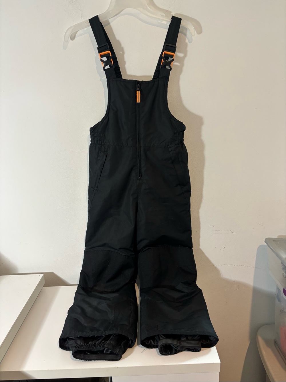 Champion Youth Medium 8-10 Snow Bibs Black Winter Overalls